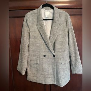 Plaid Blazer for Women, M